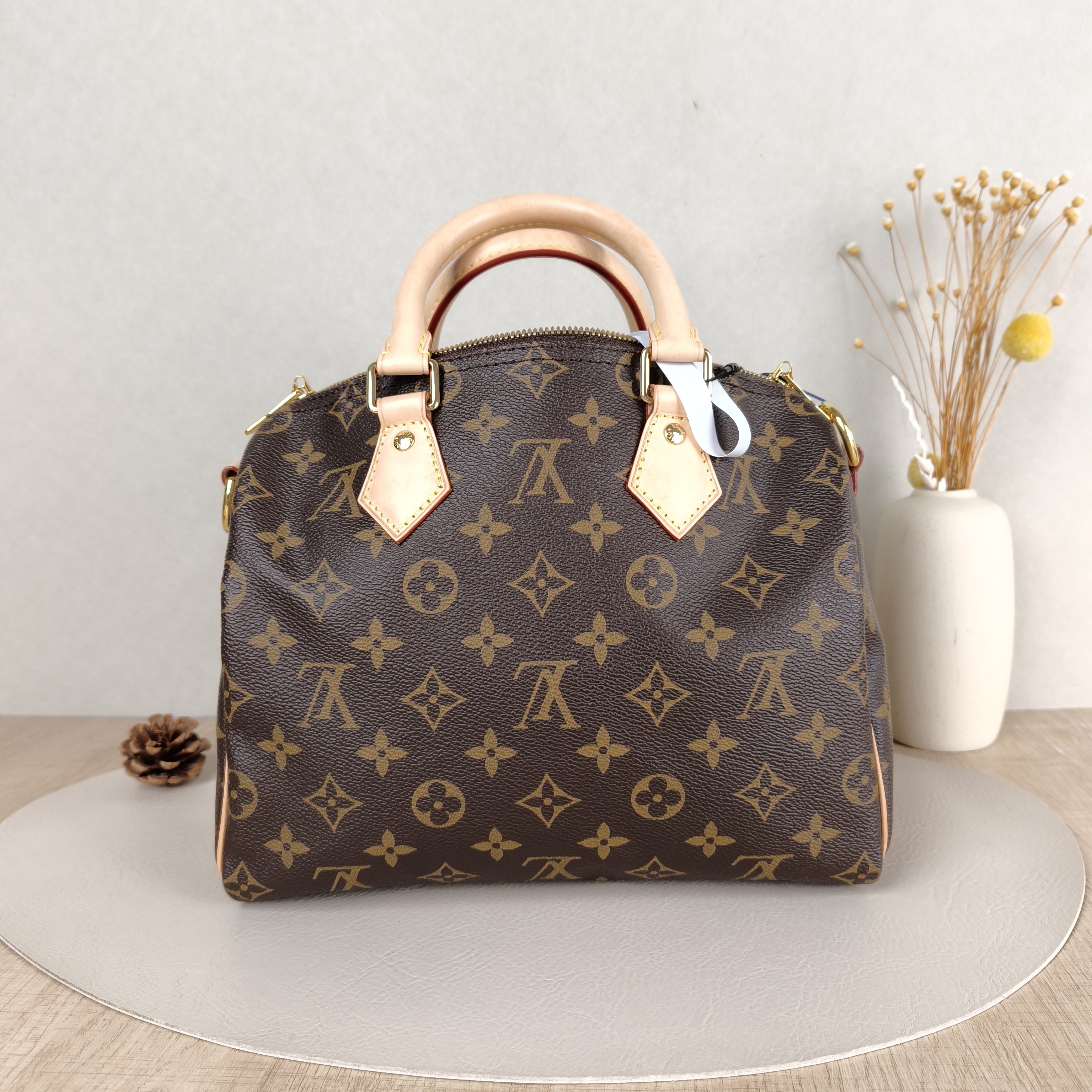 Louis Vuitton Crossbody Bag Speedy25Shoulder Strap Edition-Monogram PVC Medium25 × 15 × 19 cm — cover view 5 of 5