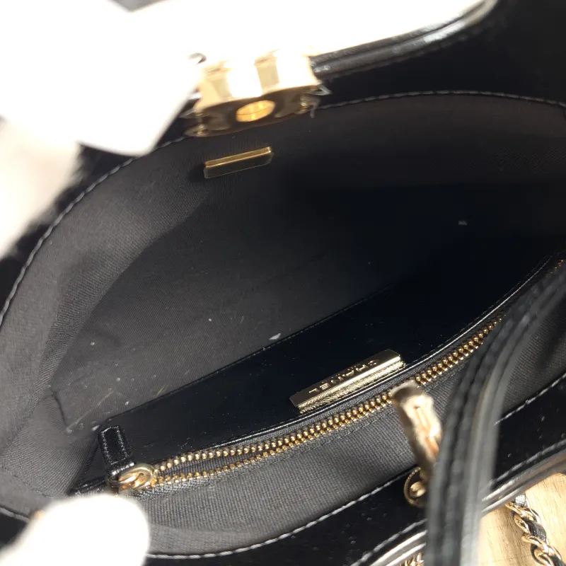 Chanel Crossbody Bag 31Bag Black Waxed Leather Mini 23 × 5.5 × 22 cm — detail view 10 of 13