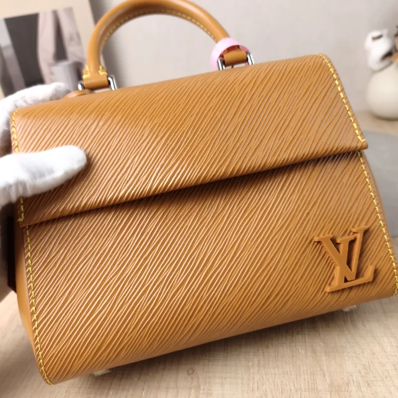 Louis Vuitton Crossbody Bag CLUNY Yellow Epi Embossed Calfskin Mini 20 × 7.5 × 16 cm — detail view 12 of 15