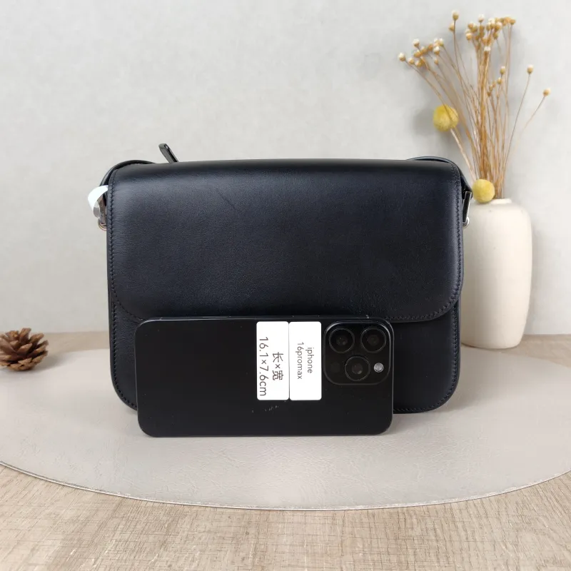 SAINT LAURENT Crossbody Bag LE Pave Shoulder Bag Black Calfskin One Size 24 × 7 × 17 cm — cover view 2 of 5