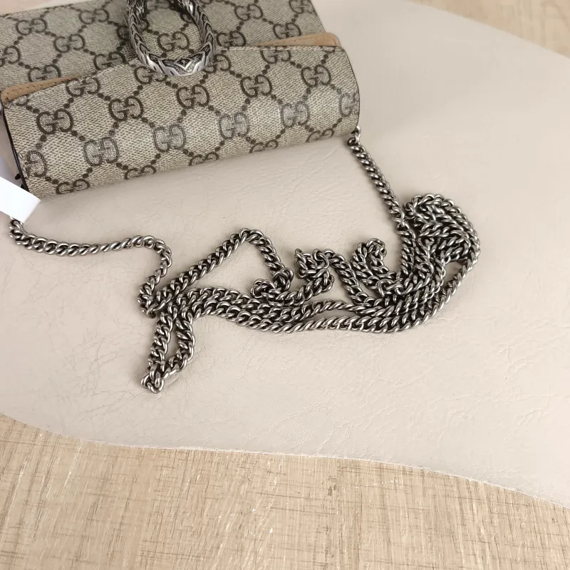 GUCCI Shoulder Bag Dionysus Monogram PVC Mini 16.5 × 4 × 10 cm — detail view 4 of 11