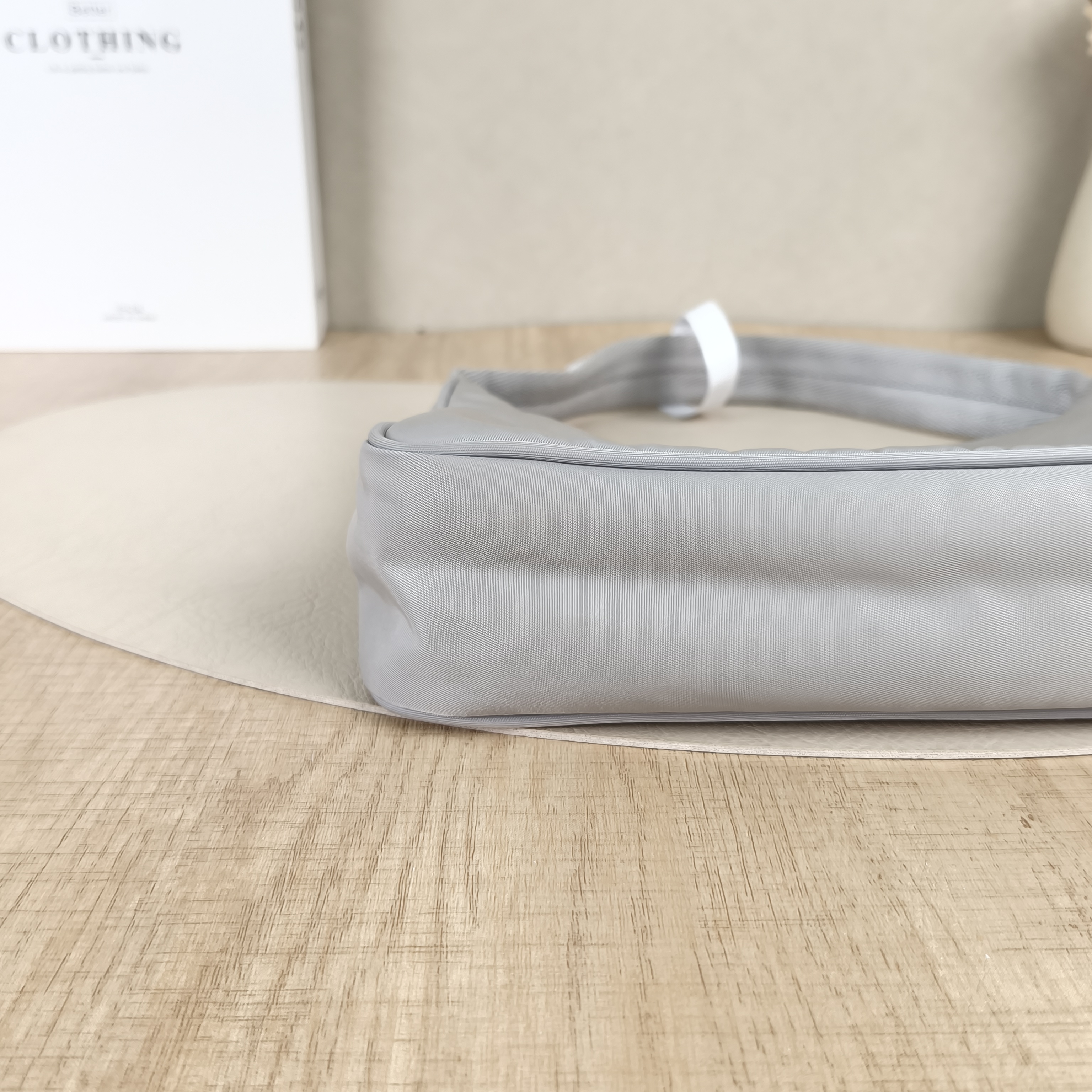 PRADA Shoulder Bag Re-Edition hobo Blue Nylon 22 × 6 × 17 cm — cover view 6 of 9