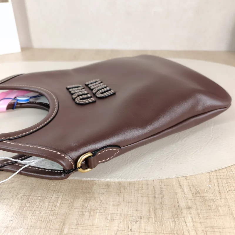 Miumiu Shoulder Bag IVY Tote Shopping Tote Calfskin Mini 20*24 — detail view 9 of 11
