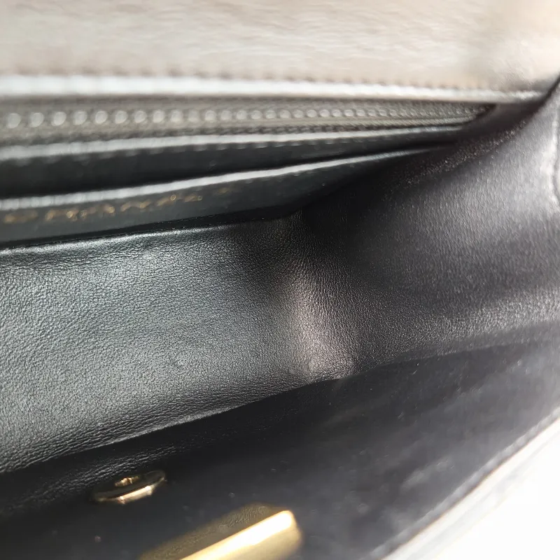 Chanel Crossbody Bag Classic Flap Mini CF Mini Black SL ambskinmini17 × 8 × 13.5 cm — detail view 14 of 15