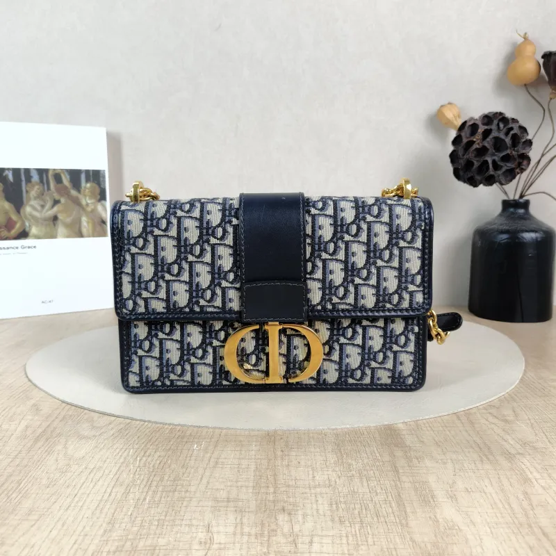 DIOR Crossbody Bag30Montaigne 30 Edition Canvas Medium25 × 9 × 16.5 cm