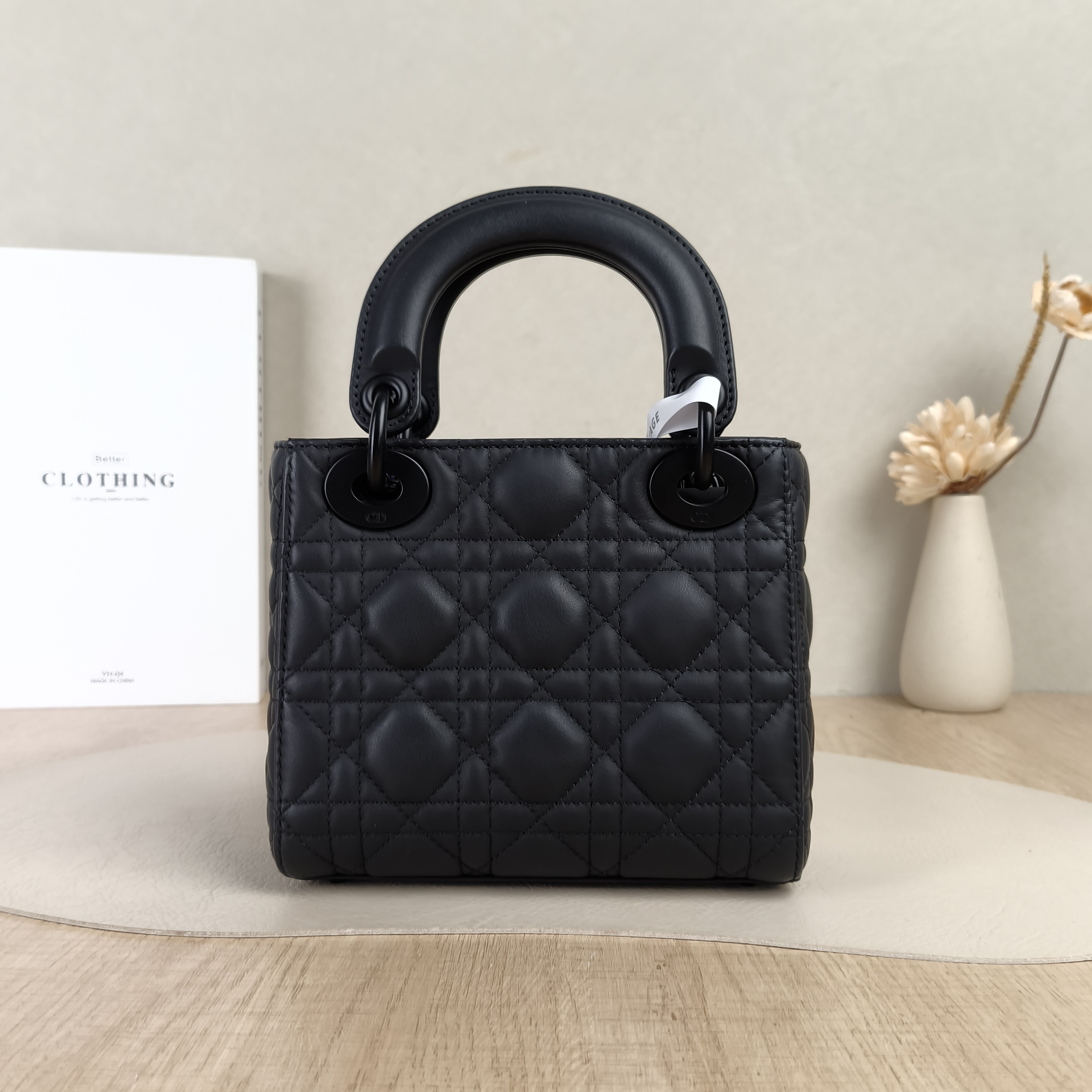 DIOR Crossbody Bag Lady Lady Dior Bag Lambskin — cover view 4 of 6