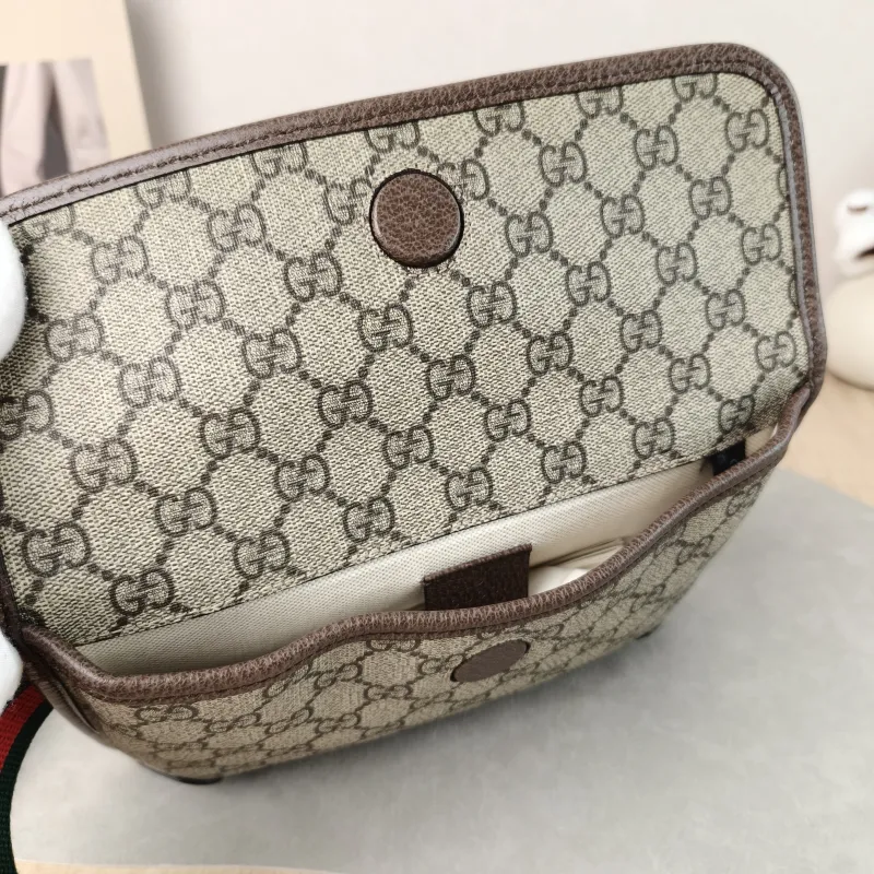 GUCCI Crossbody Bag Neo Vintage Belt Bag Monogram PVC Medium 24 × 4 × 17 cm — detail view 13 of 13