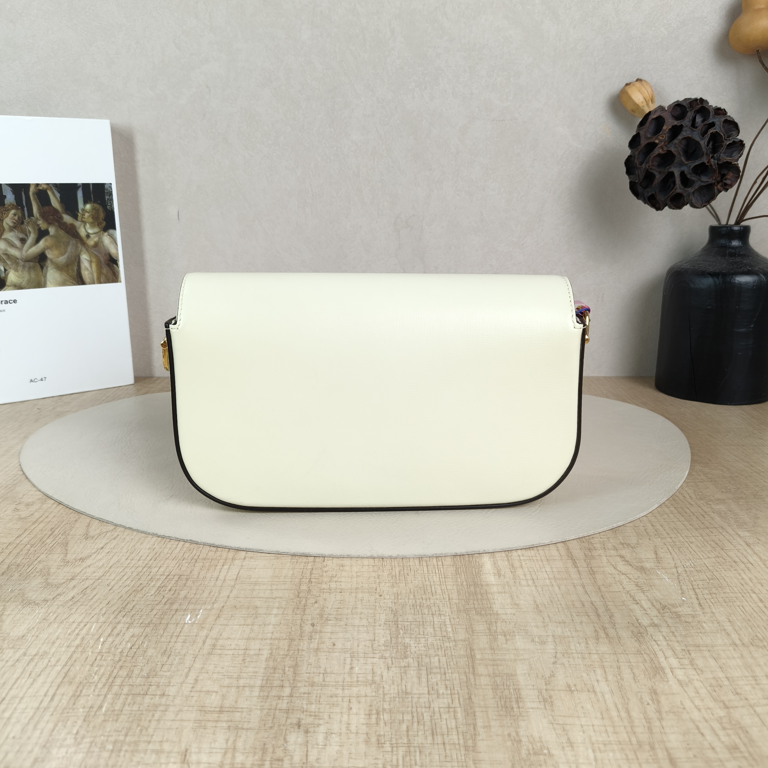 GUCCI Crossbody Bag Horsebit 1955 Horsebit Small Yellow Calfskin Small24 × 5.5 × 13 cm — cover view 6 of 6