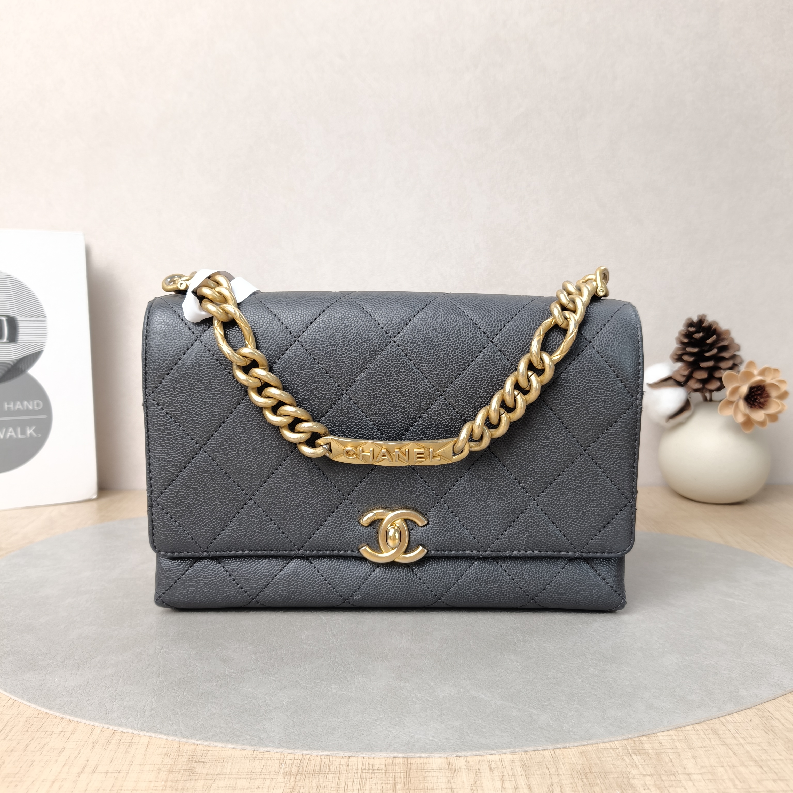 CHANEL Bag cf 24*6*16