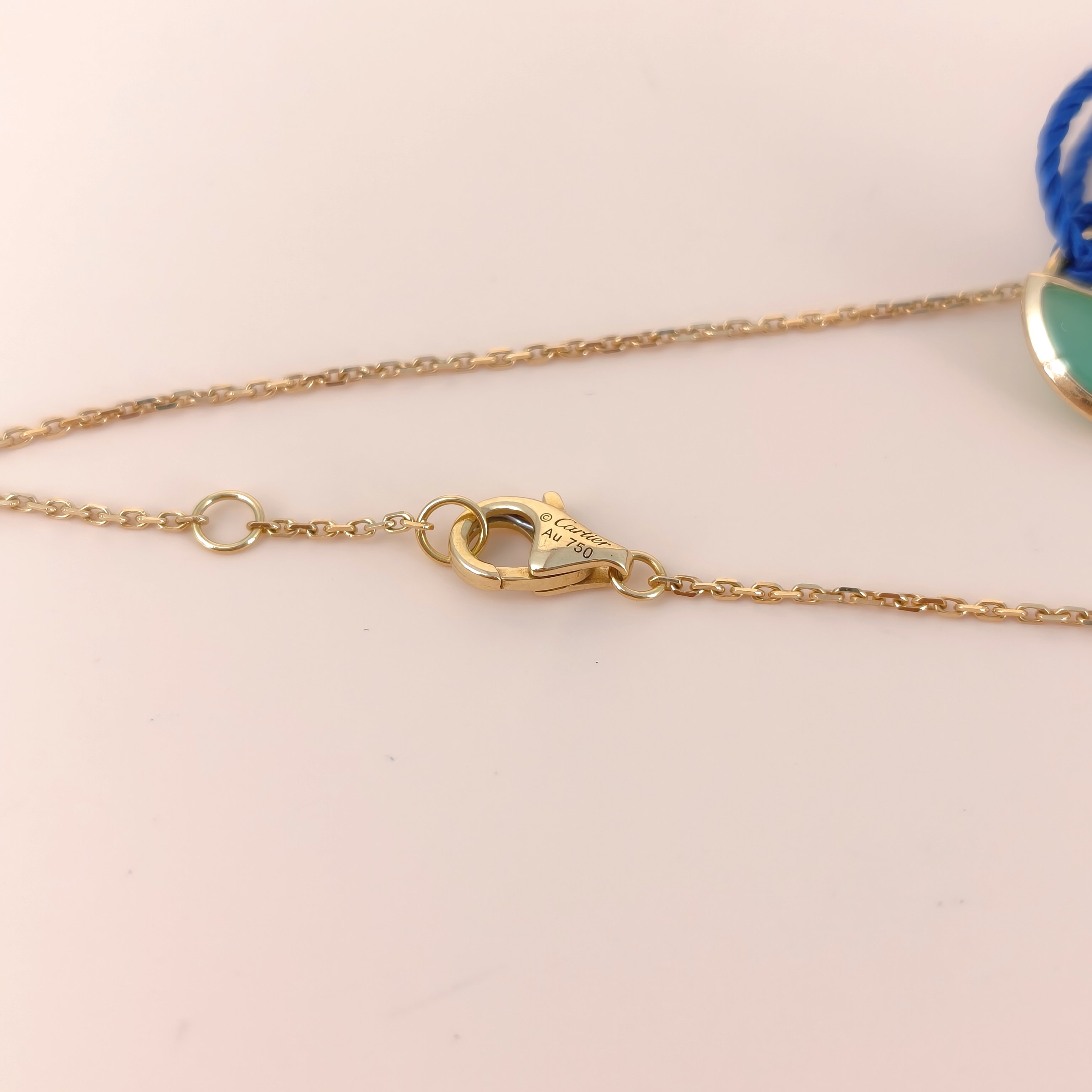CARTIER Bracelet Amulette de Bracelet Green Diamond18KY ellow Gold One Size17cm โ cover view 4 of 8