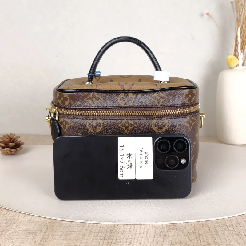 Louis Vuitton Shoulder Bag VANITY Cosmetic Bag Monogram PVC Small19 × 11 × 13 cm — cover view 5 of 5