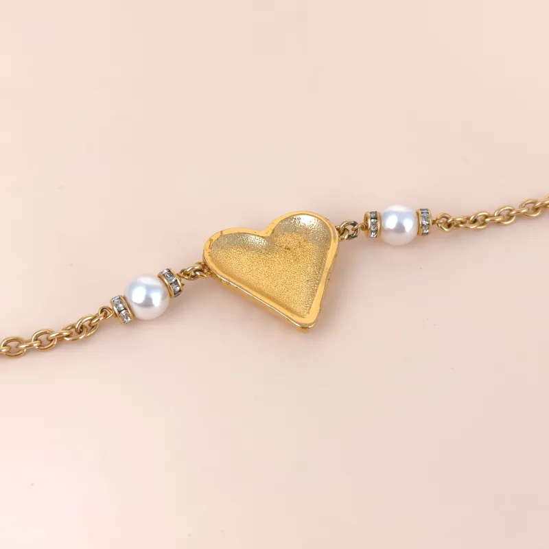 Chanel Necklace Pearl Necklace Gold One Size39cm — cover view 2 of 7
