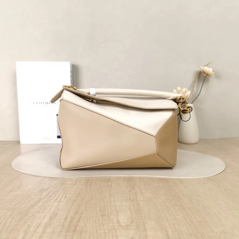 LOEWE Crossbody Bag Puzzle Colorblock CC alfskin Small24 × 10.5 × 16.5 cm