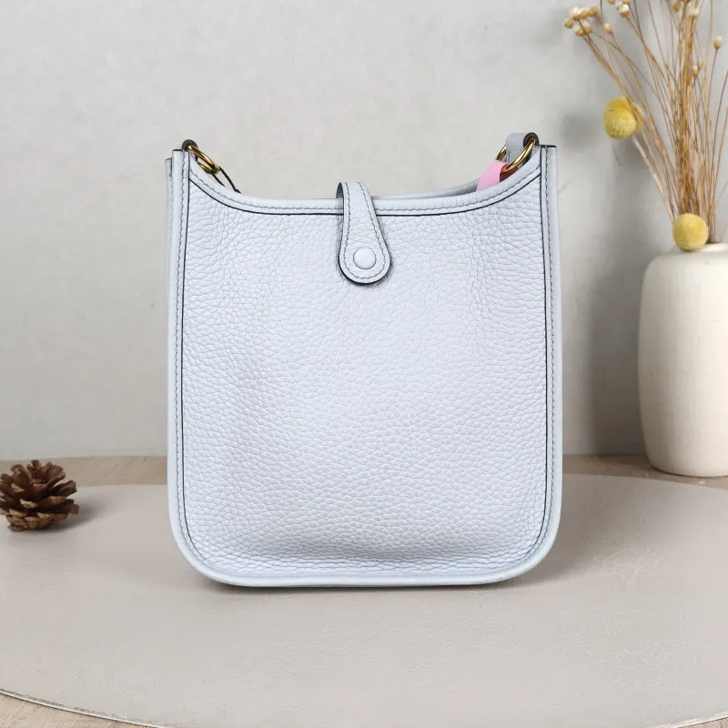 Hermès Crossbody Bag Evelyne Mini 16 Mini 16 TC Calfskin Mini 17 × 5.5 × 18 cm u Shoulder Strap — cover view 4 of 5