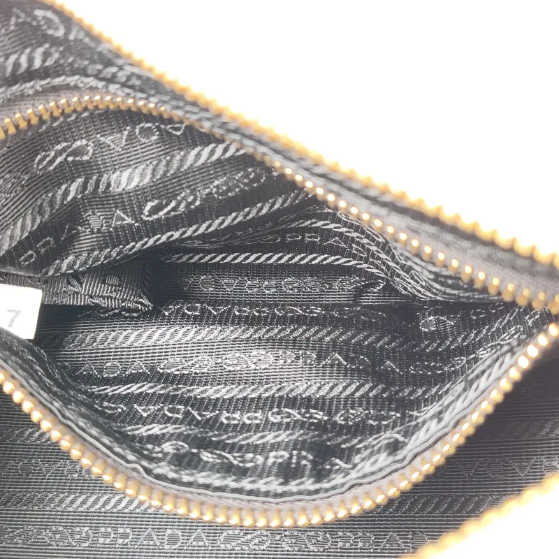 PRADA Crossbody Bag Bonnie Soft Lux Shoulder Strap Edition White Waxed Leather Calfskin Small 26 × 12 × 14 cm Conditioned — detail view 2 of 12