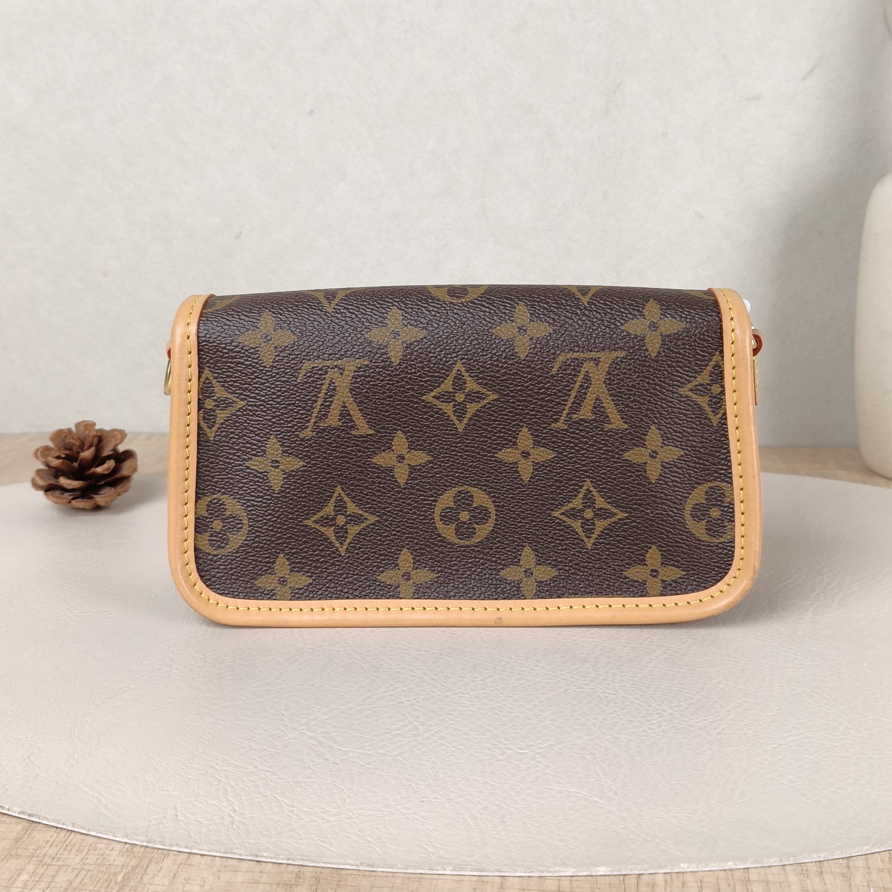 Louis Vuitton Crossbody Bag Diane Baguette Bag Monogram PV Cnano19 × 6 × 10.5 cm — cover view 5 of 5