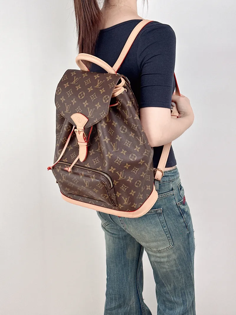 Louis Vuitton Backpack MONTSOURIS Backpack Edition Monogram PVC Medium38 × 21 × 35 cm — on-model view 2 of 3