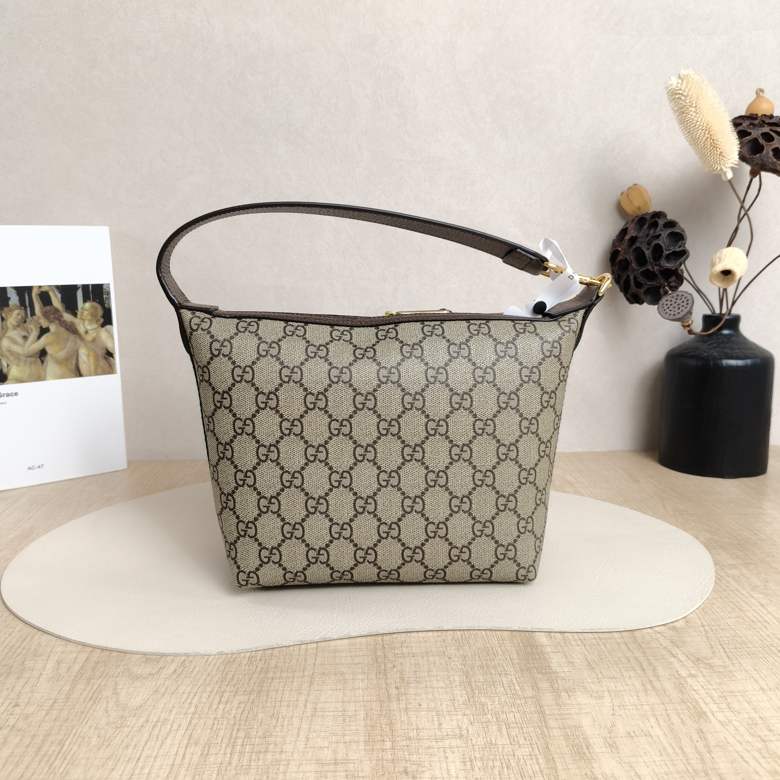 GUCCI Top Handle Bag Top Handle Bag Monogram PVC19 × 10 × 17.5 cm — cover view 3 of 6