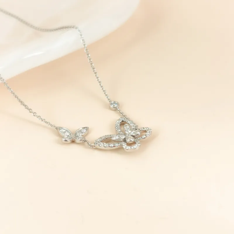 GRAFF Necklace Collection Necklace White Gold 18KW hite Gold Diamond One Size 45cm — cover view 12 of 12
