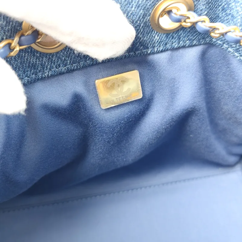 Chanel Crossbody Bag 25Bag Blue Mini 22 × 12.5 × 20 cm — detail view 7 of 12