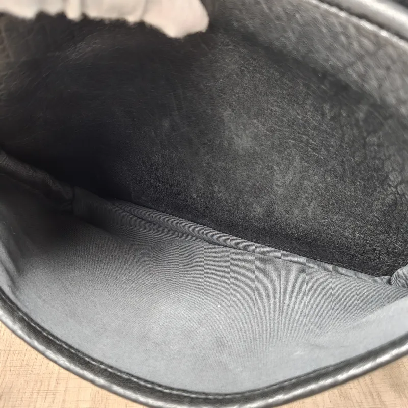 SAINT LAURENT Crossbody Bag Niki Black Lambskin 32 × 9 × 23 cm — detail view 5 of 11