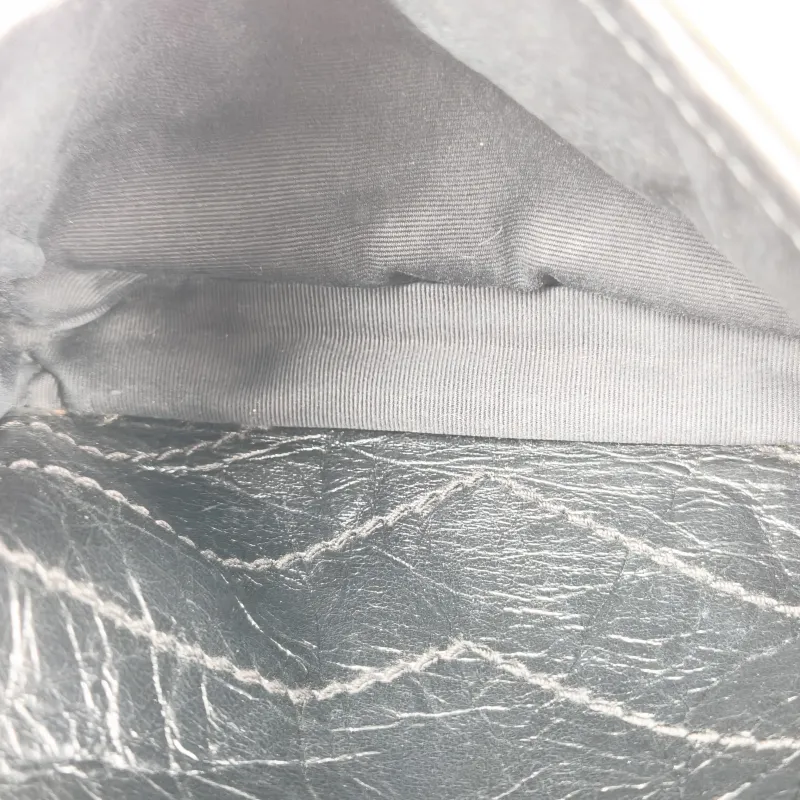 SAINT LAURENT Crossbody Bag Niki D Waxed Leather Calfskin Small 21 × 7.5 × 16 cm — detail view 2 of 13