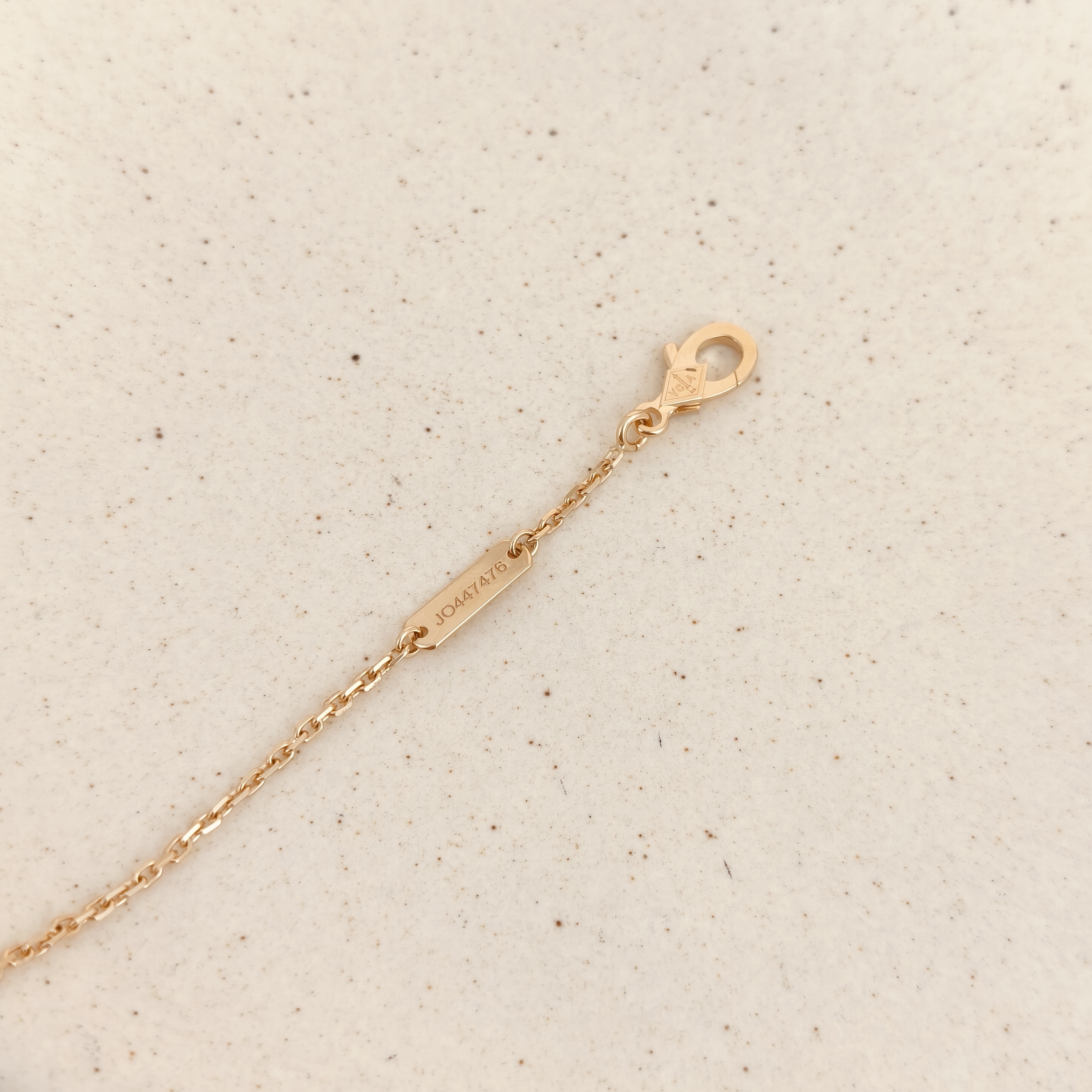 Van Cleef & Arpels Necklace Alhambra Yellow Gold 18KY ellow Gold Vintage Small1.5 × 1.5 × 40 cm — cover view 5 of 8