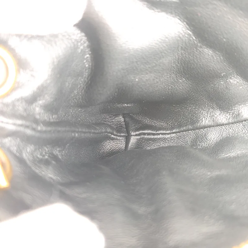 SAINT LAURENT Crossbody Bag Wallet Black Lambskin One Size 16 × 5 × 11.5 cm — detail view 6 of 6