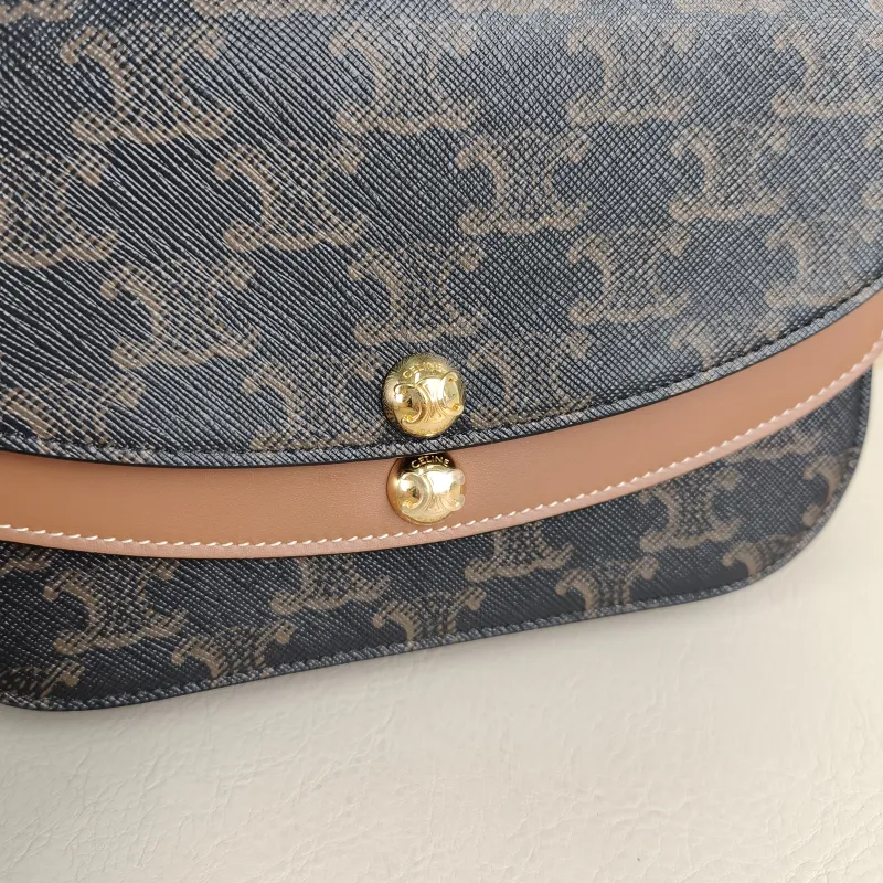 CELINE Crossbody Bag DUO Wallet Monogram PVC Mini 20 × 6 × 13 cm — detail view 8 of 11