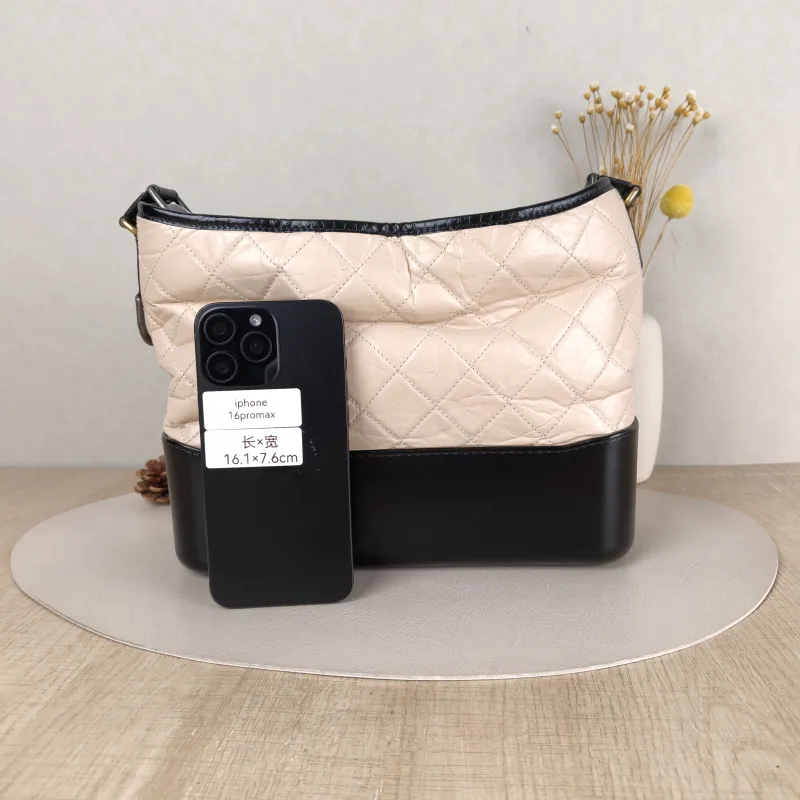 Chanel Crossbody Bag Gabrielle Gabrielle Bag Beige Black Large28 × 10 × 23 cm — cover view 5 of 5
