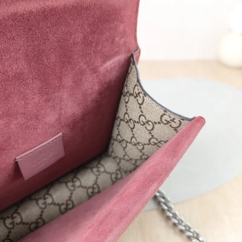 GUCCI Crossbody Bag Dionysus Monogram PVC Mini 20 × 5 × 15.5 cm — detail view 3 of 16