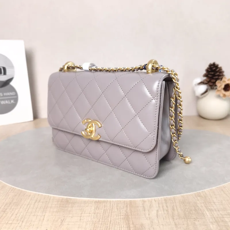 Chanel Crossbody Bag woc Calfskin Medium22 × 8 × 14.5 cm — cover view 3 of 6