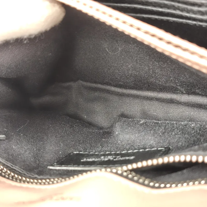 SAINT LAURENT Shoulder Bag LOULOU Pink Calfskin Mini 20 × 7.5 × 14 cm — detail view 3 of 11