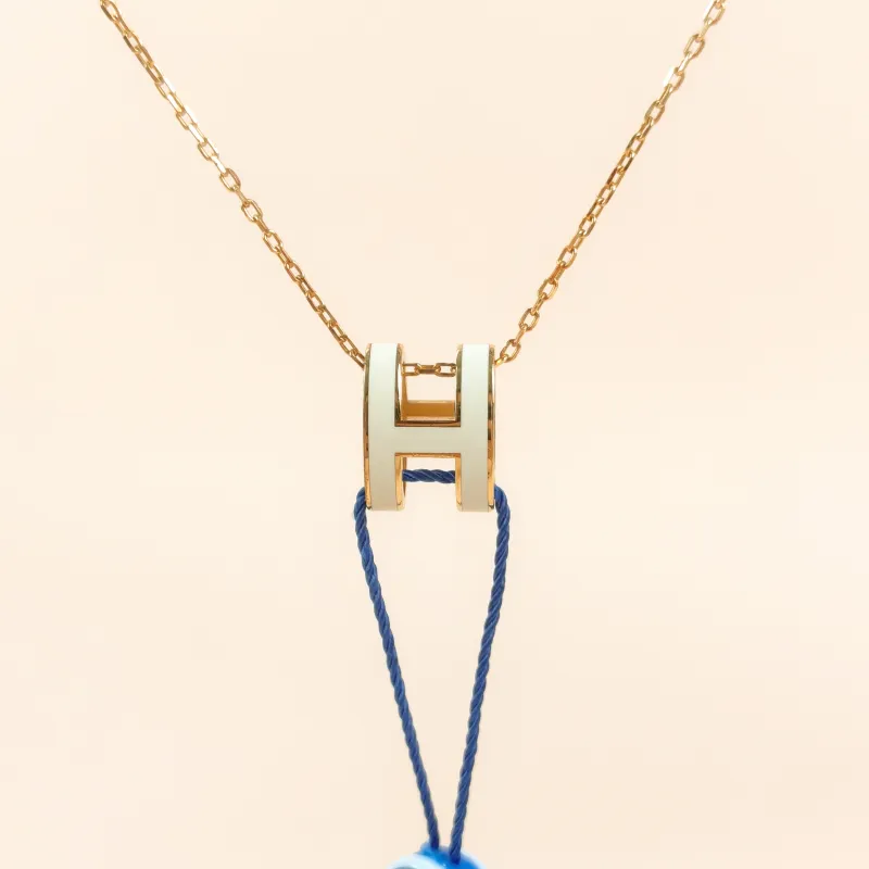 Hermès Necklace Pop HN ecklace White Large42cm