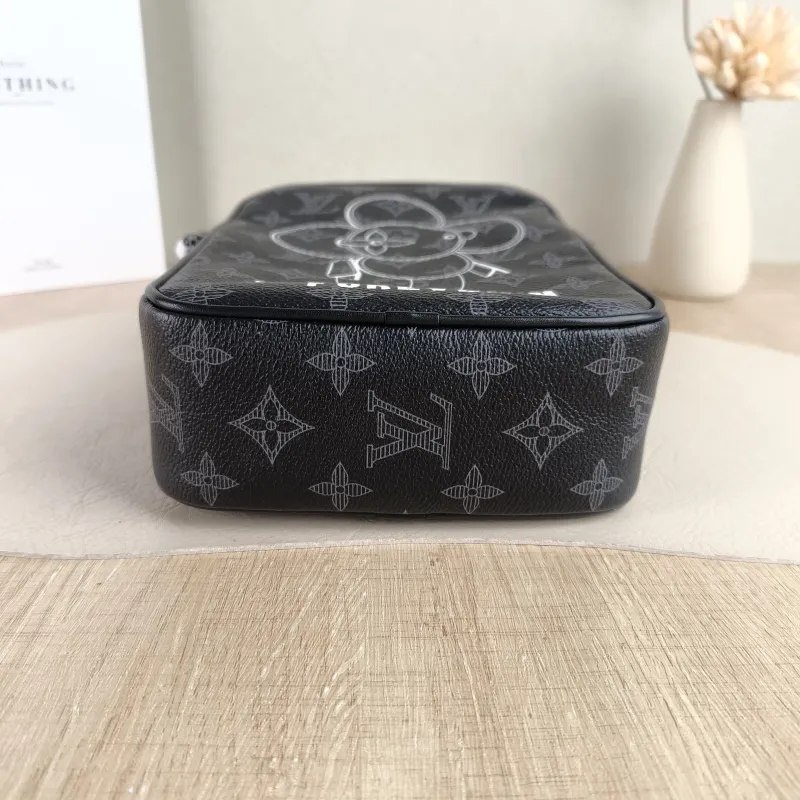 Louis Vuitton Crossbody Bag Danube Messenger Bag Monogram · Vivienne PVC Small 16 × 7 × 22 cm — cover view 5 of 5