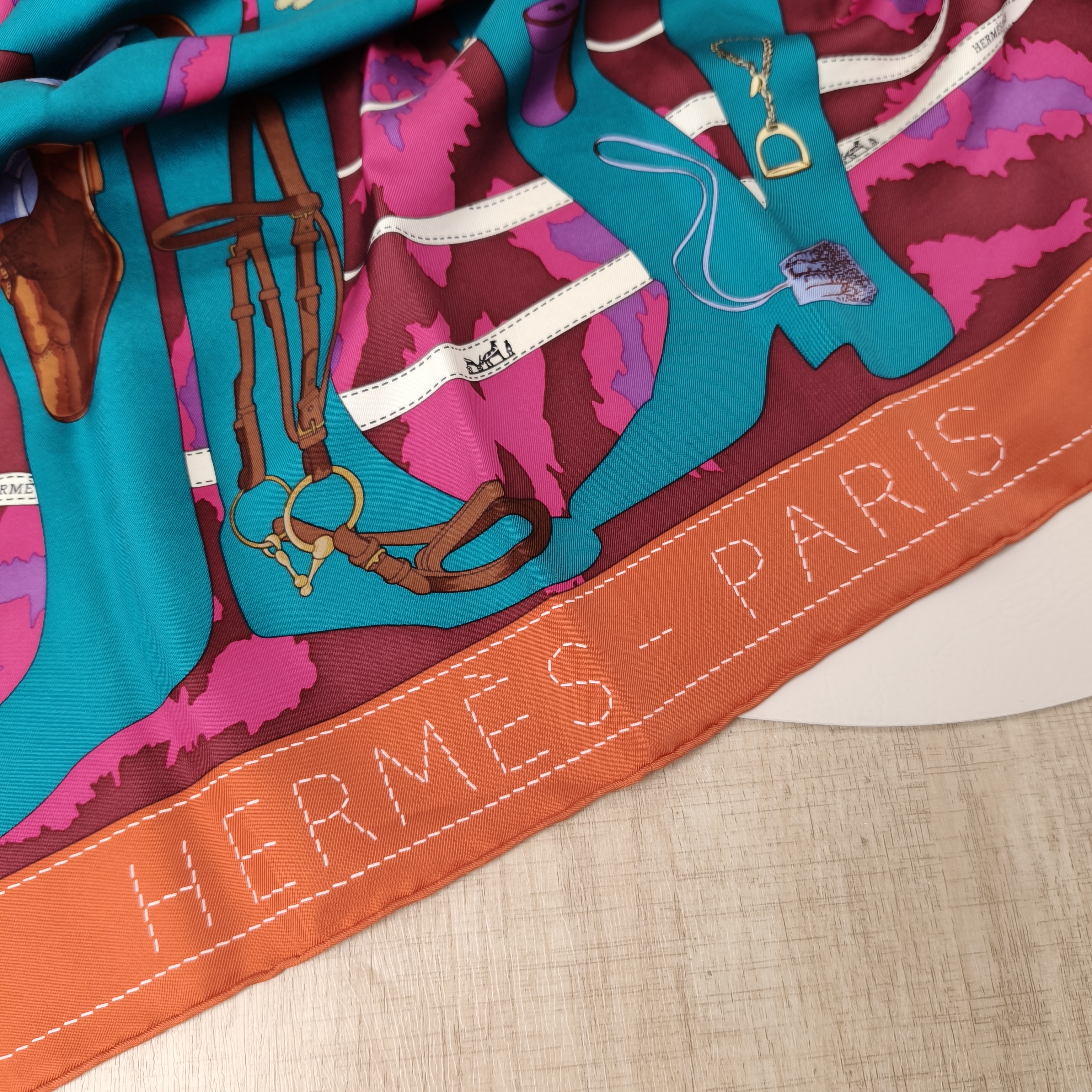 Hermès Colorblock One Size90*90 — cover view 7 of 12