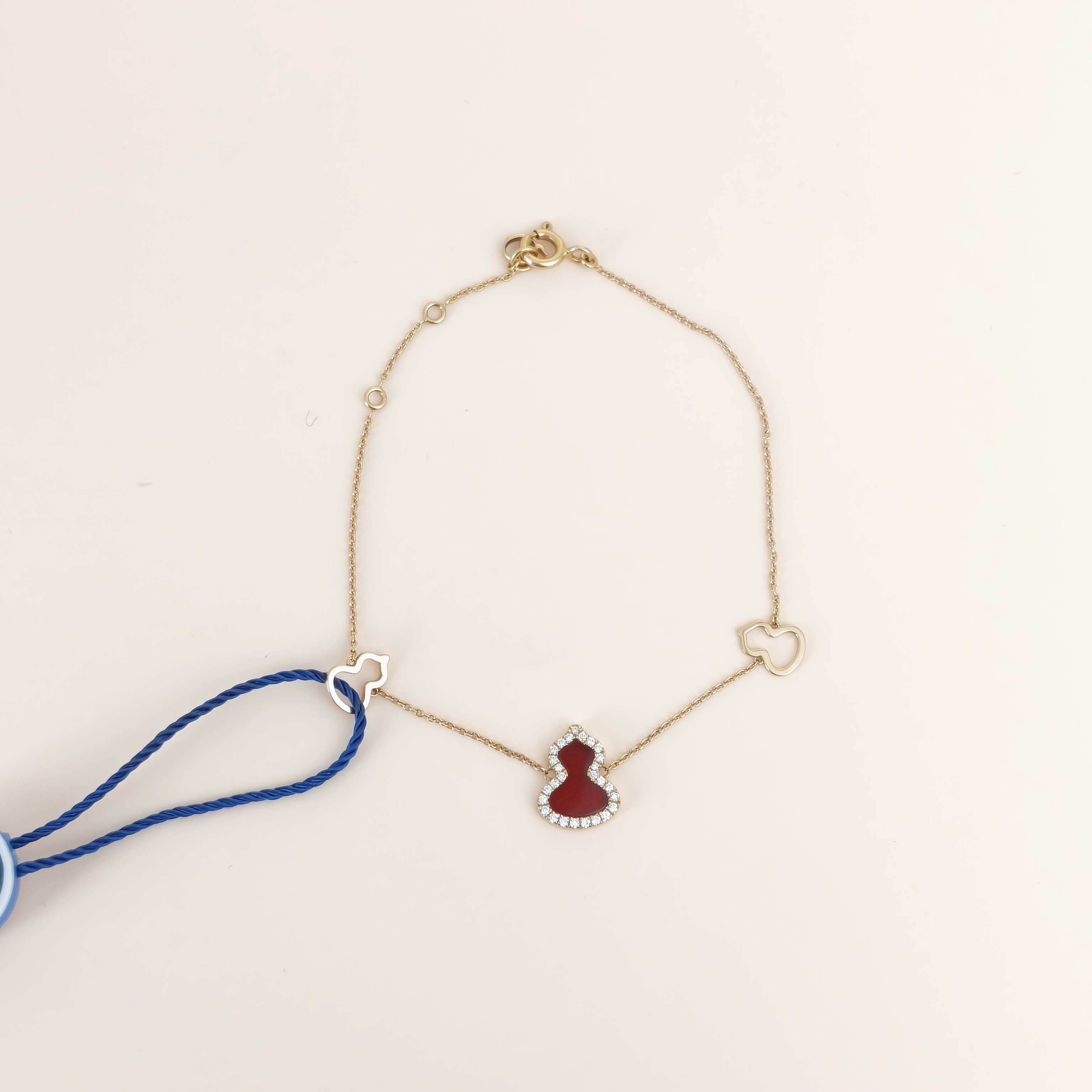 Qeelin Bracelet Wulu Rose Gold Diamond18KR ose Gold One Size17cm