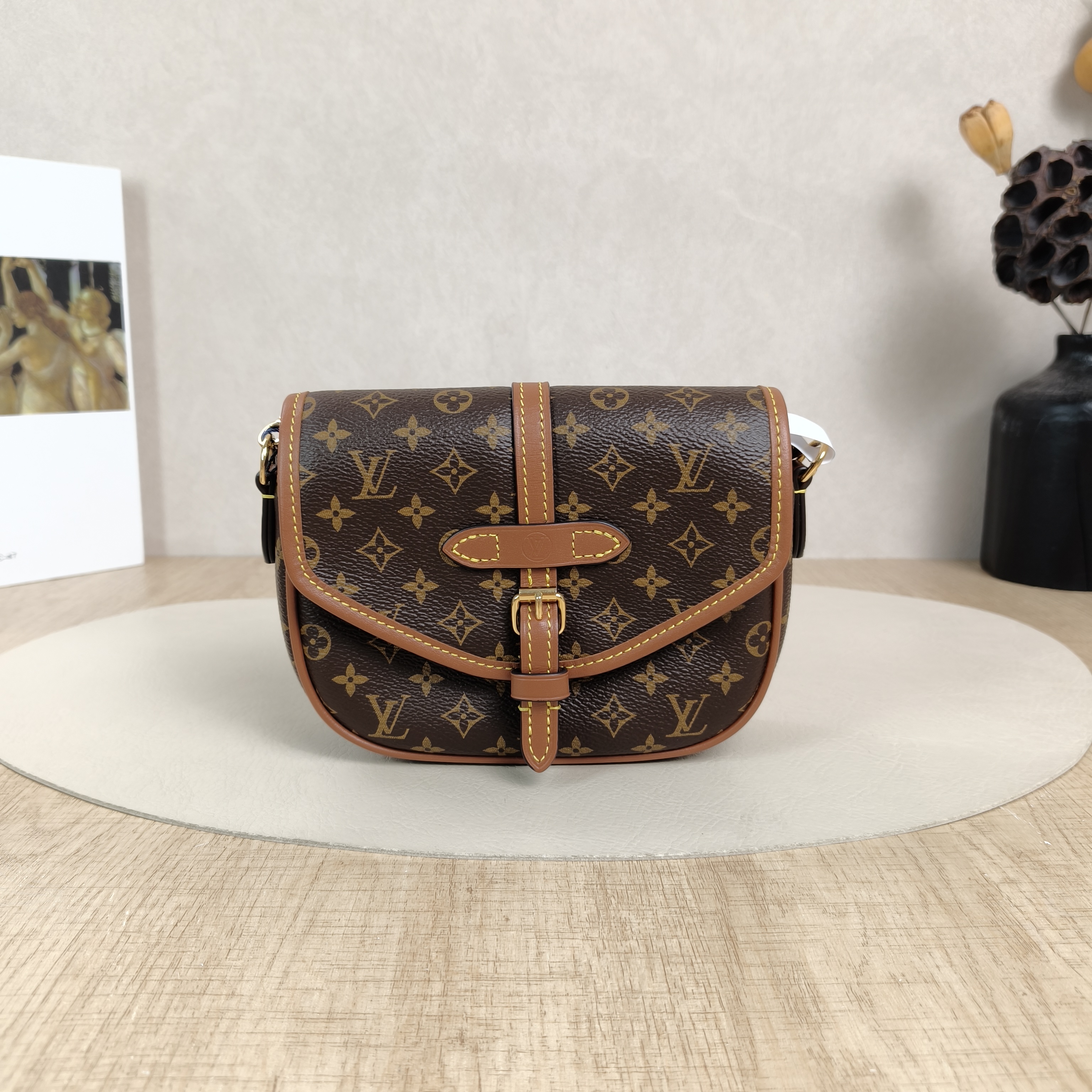 Louis Vuitton Crossbody Bag SOLO Monogram PVC One Size16 × 4 × 12 cm