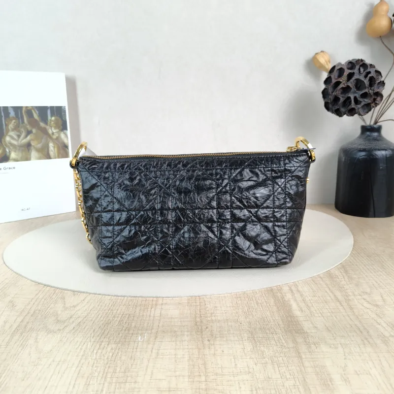 DIOR Shoulder Bag star Hobo Vanity Case Bag Black Calfskin One Size22 × 10 × 14.5 cm — cover view 4 of 5