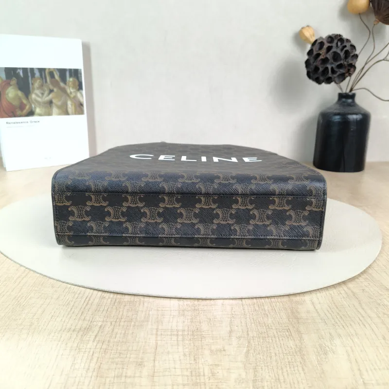 CELINE Crossbody Bag CABAS Monogram PVC Small28.5 × 8 × 33 cm — cover view 5 of 5