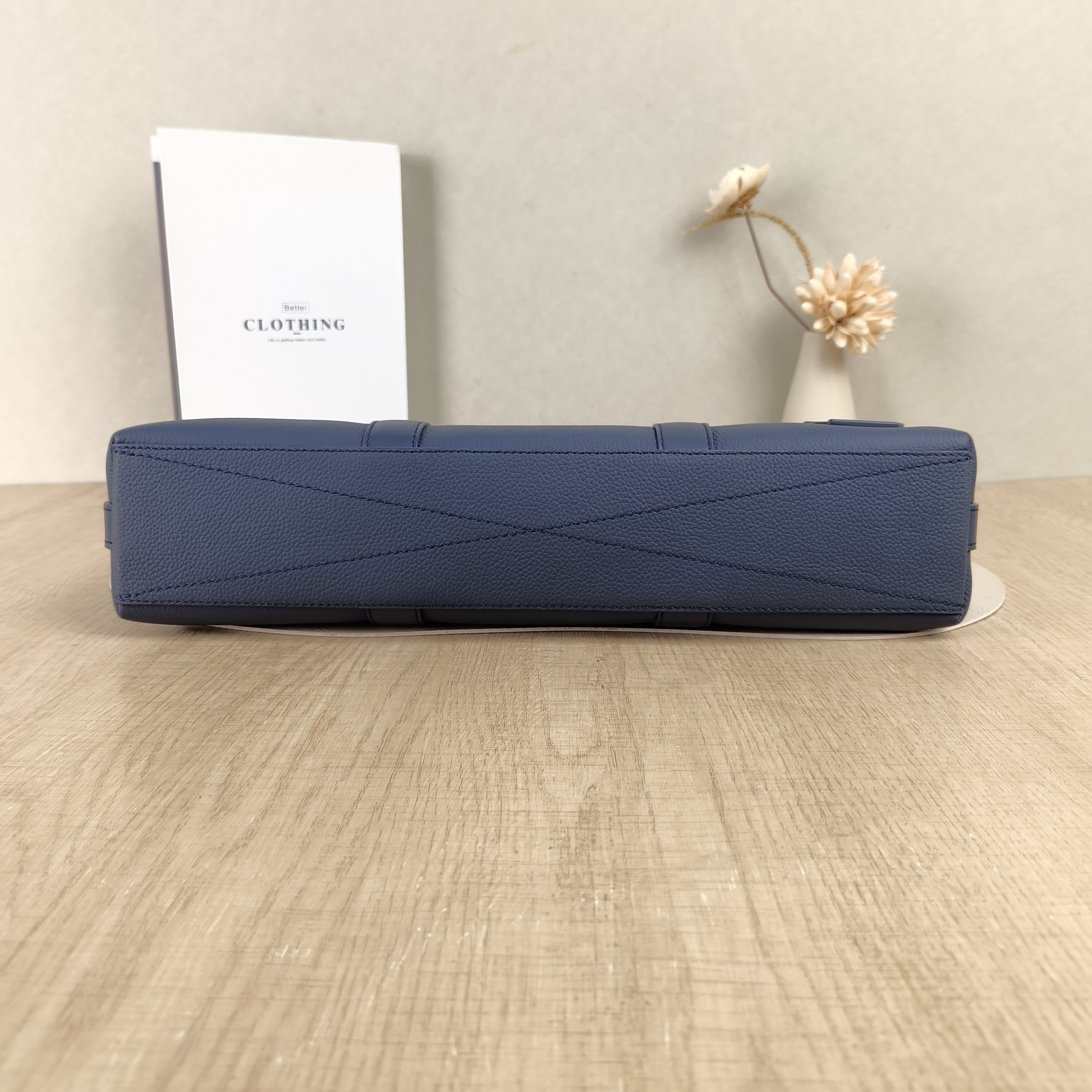 Louis Vuitton Top Handle Bag Takeoff Navy Calfskin One Size39 × 7 × 29 cm — cover view 5 of 5