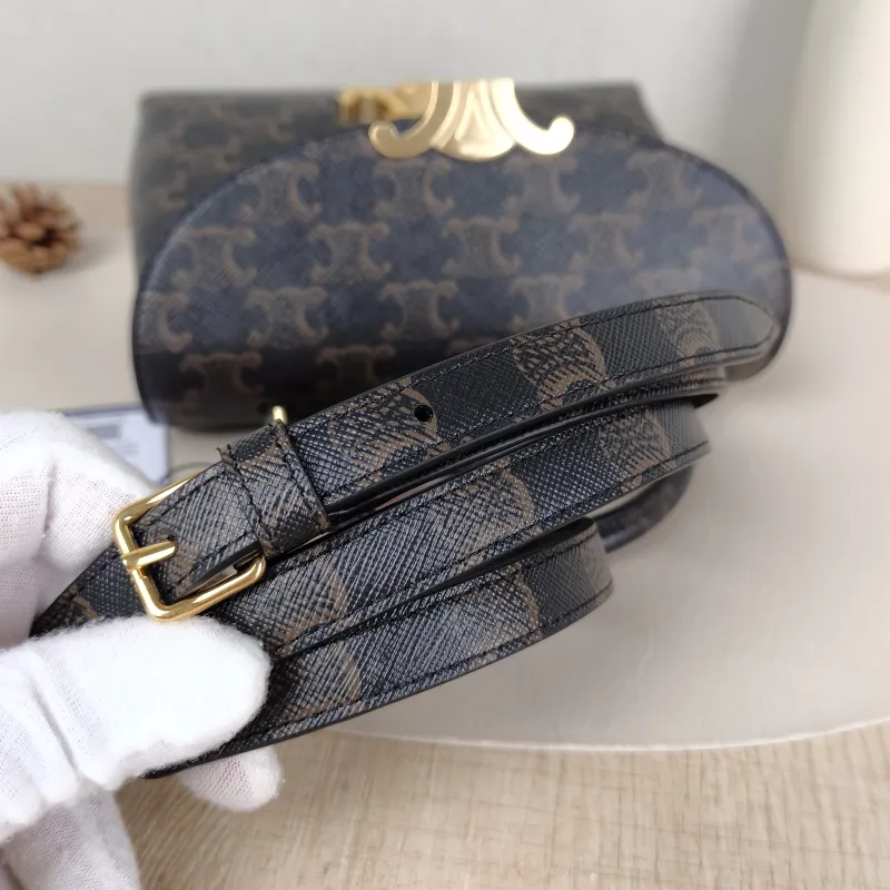 CELINE Top Handle Bag TEEN NINO Top Handle Bag Monogram PVC Small 20 × 8 × 13 cm — detail view 9 of 14