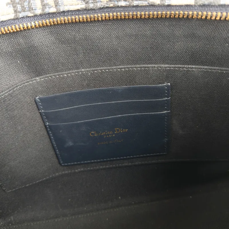 DIOR Clutch 30 Montaigne Dea Clutch Blue Canvas One Size 26 × 7 × 20 cm — detail view 2 of 11