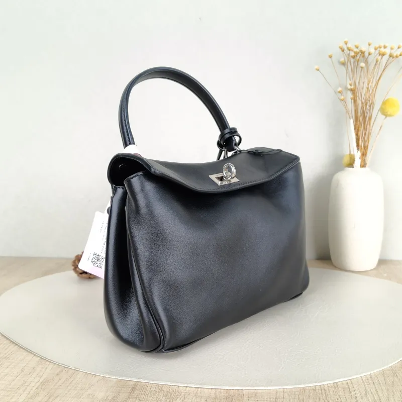 BALENCIAGA Crossbody Bag RODEO Black CC alfskin Mini 23 × 10 × 17 cm — cover view 5 of 5