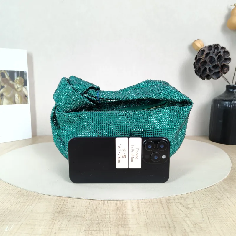 Bottega Veneta Top Handle Bag Jodie Green Mini 26 × 8 × 13 cm — cover view 3 of 5