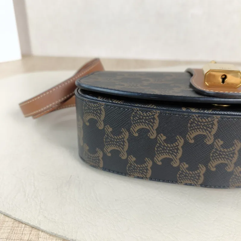 CELINE Crossbody Bag TABOU Monogram PVC Mini 18 × 5 × 8 cm — detail view 2 of 11