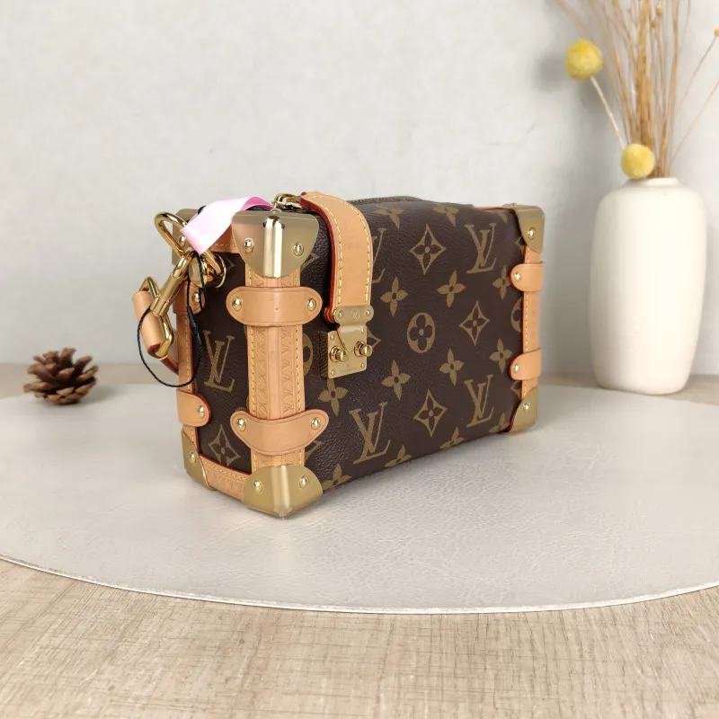 Louis Vuitton Crossbody Bag Side Trunk Box Monogram PVC Small 18 × 8 × 12.5 cm — cover view 4 of 5