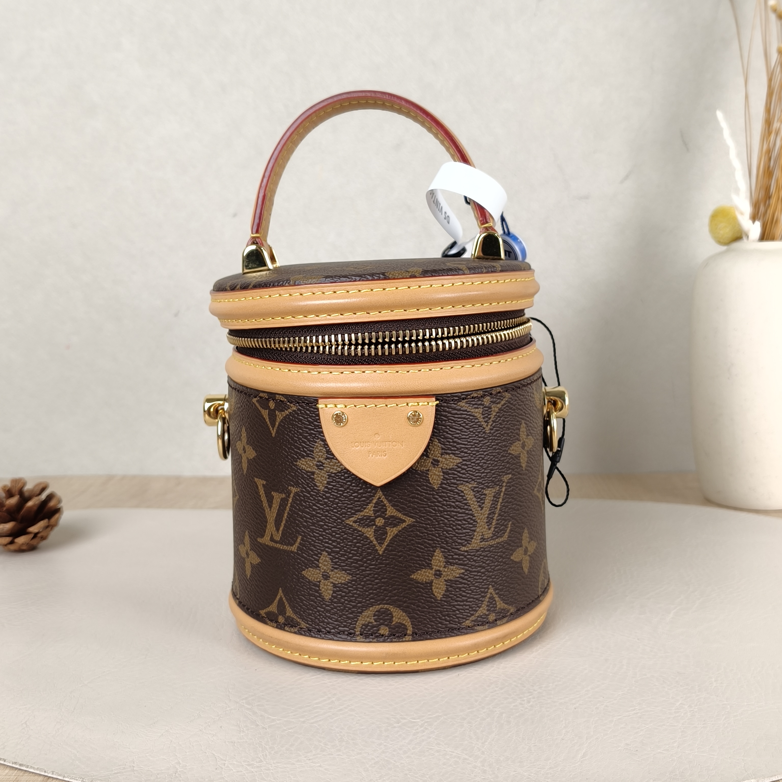 Louis Vuitton Crossbody Bag Cannes Monogram PV Cnano14 × 12 × 14.5 cm