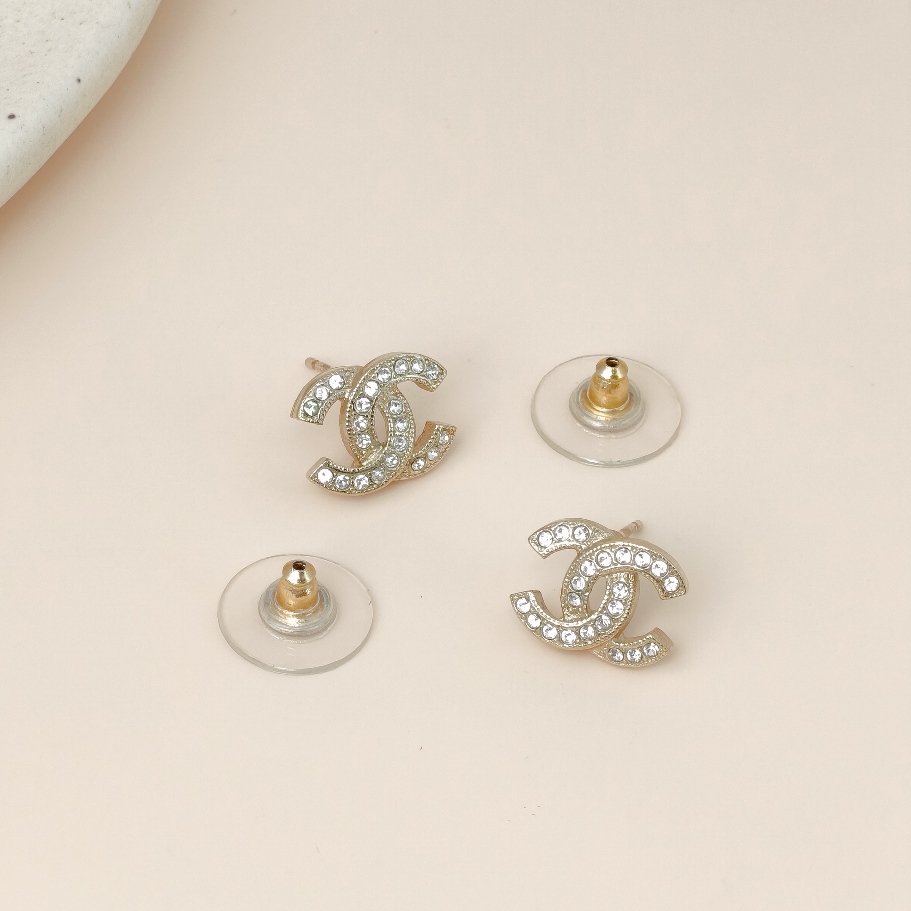Chanel Earrings c Earrings Gold One Size — cover view 2 of 9