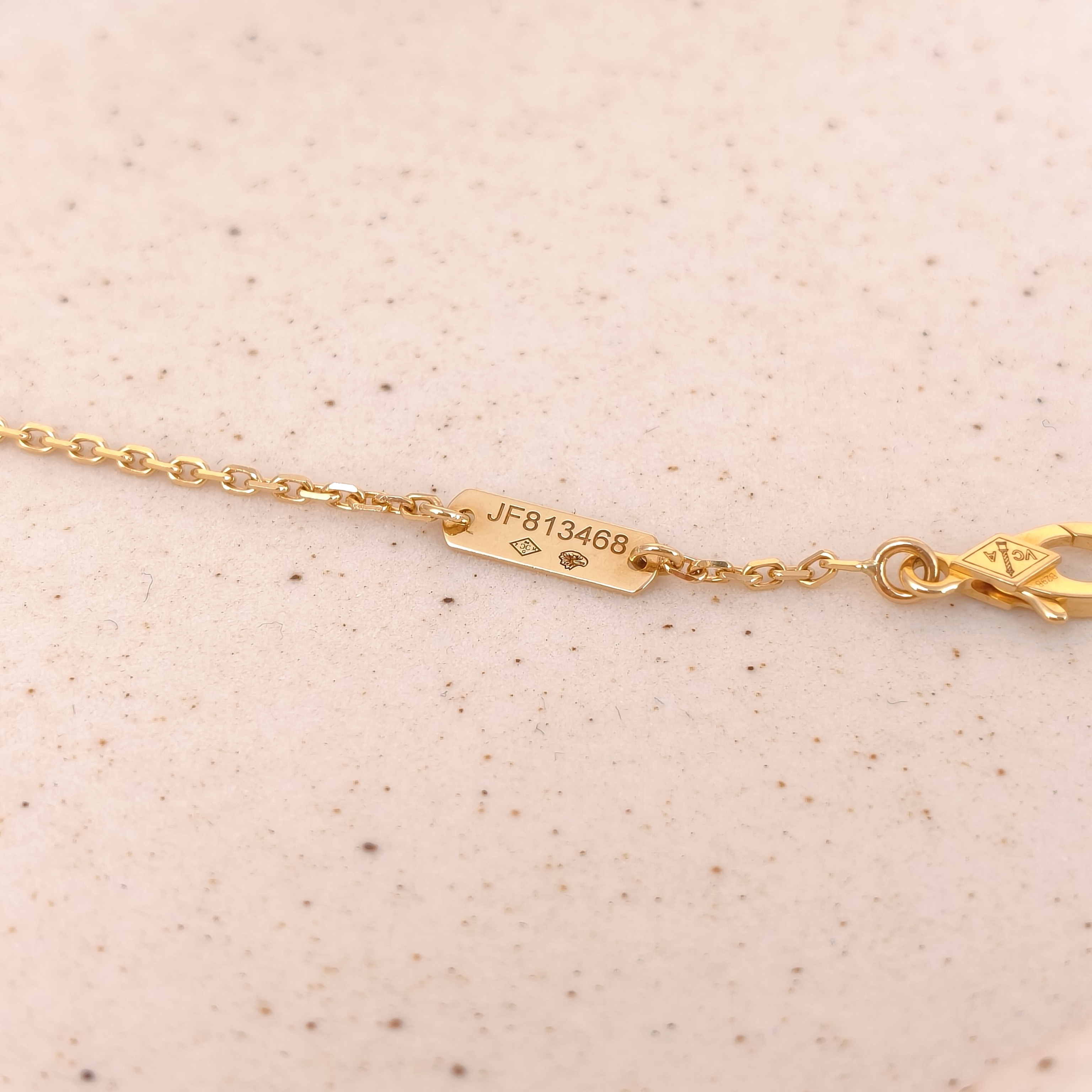 Van Cleef & Arpels Necklace Alhambra Alhambra Collection Necklace 18KY ellow Gold Vintage Small42cm — cover view 2 of 10